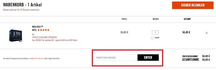 the protein works gutschein