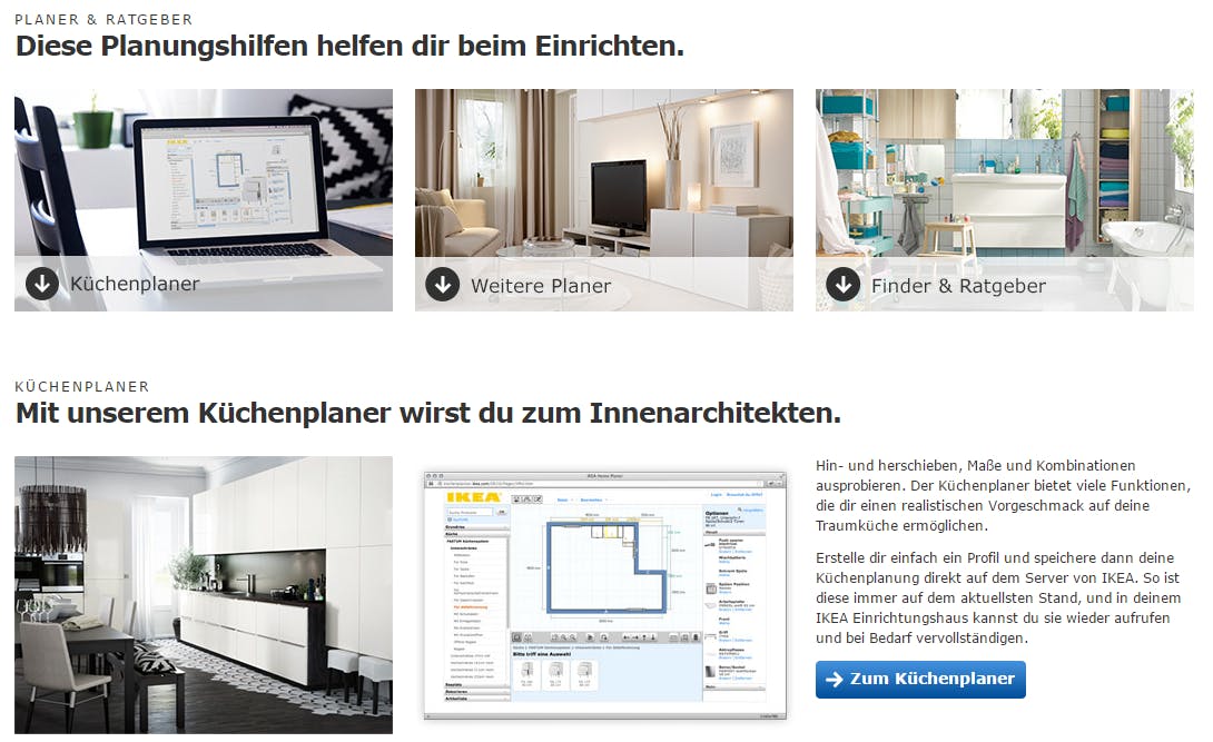 IKEA macht die Planung von zuhause möglich IKEA macht die Planung von zuhause möglich