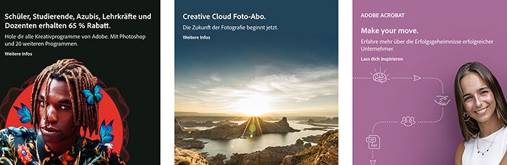 Adobe Software online kaufen