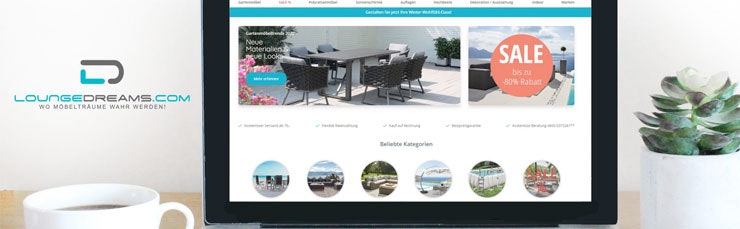 Loungedreams Gutschein für Loungemöbel