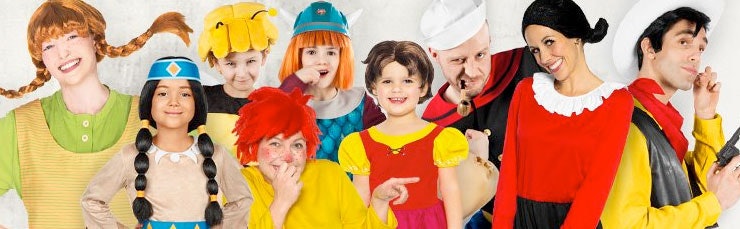 Kostüme für Kinder und Erwachsene