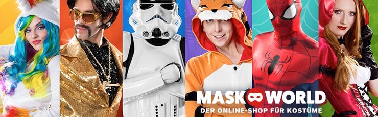 Maskworld Gutschein für Kostüme