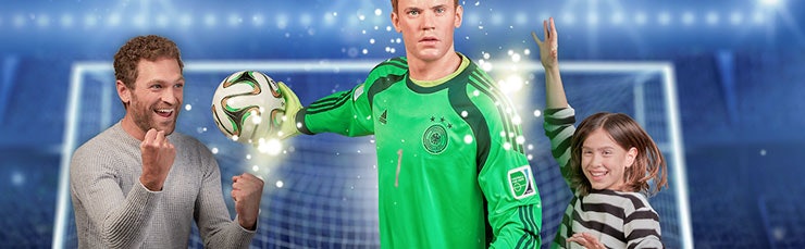 Wachsfiguren bei Madame Tussauds