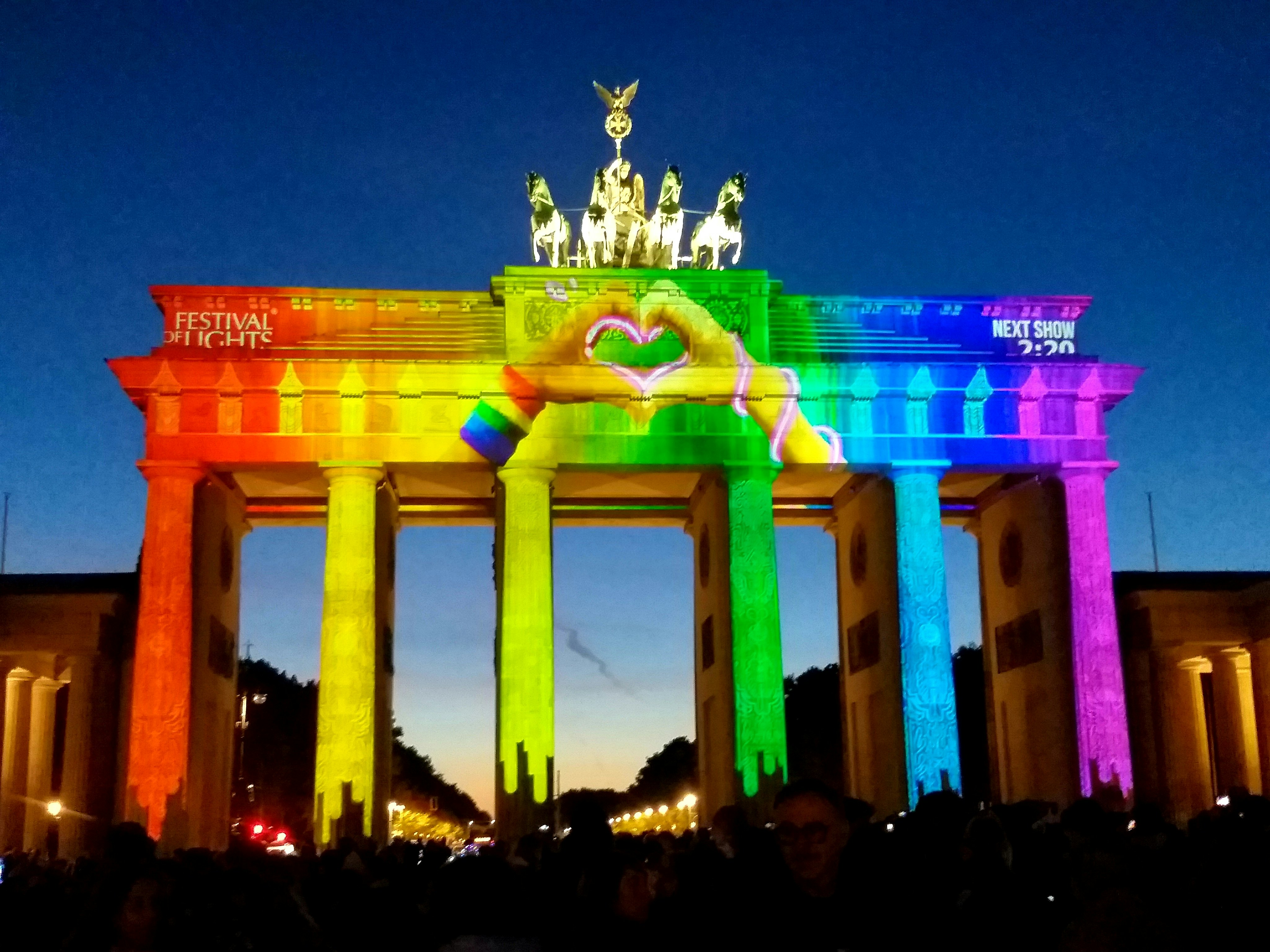 Festival of Lights Brandenburger Tor