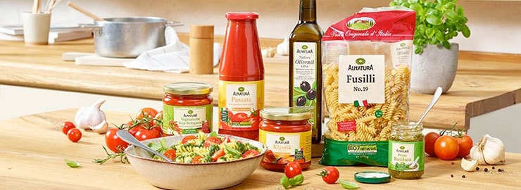 Das Alnatura Bio-Sortiment online entdecken