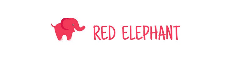 Red Elephant Logo