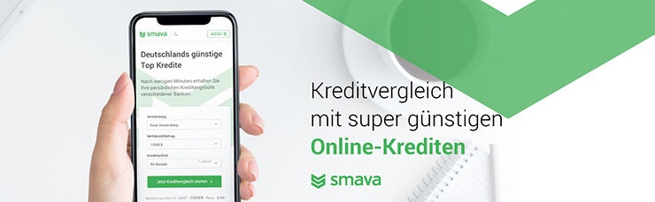 Super günstige Online Kredite bei smava