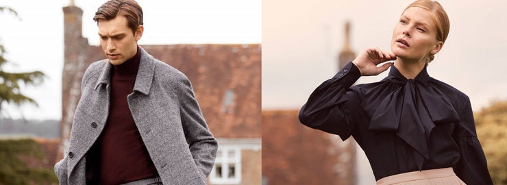 Mode von Hawes & Curtis