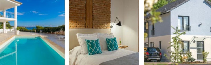 Ferienwohnung oder Ferienhaus online buchen