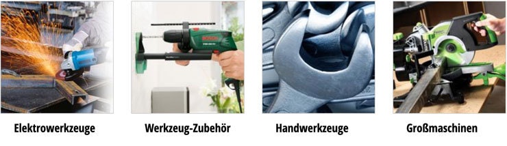 Das Hellweg Werkzeug-Sortiment