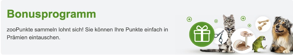 Zooplus Bonusprogramm Anleitung